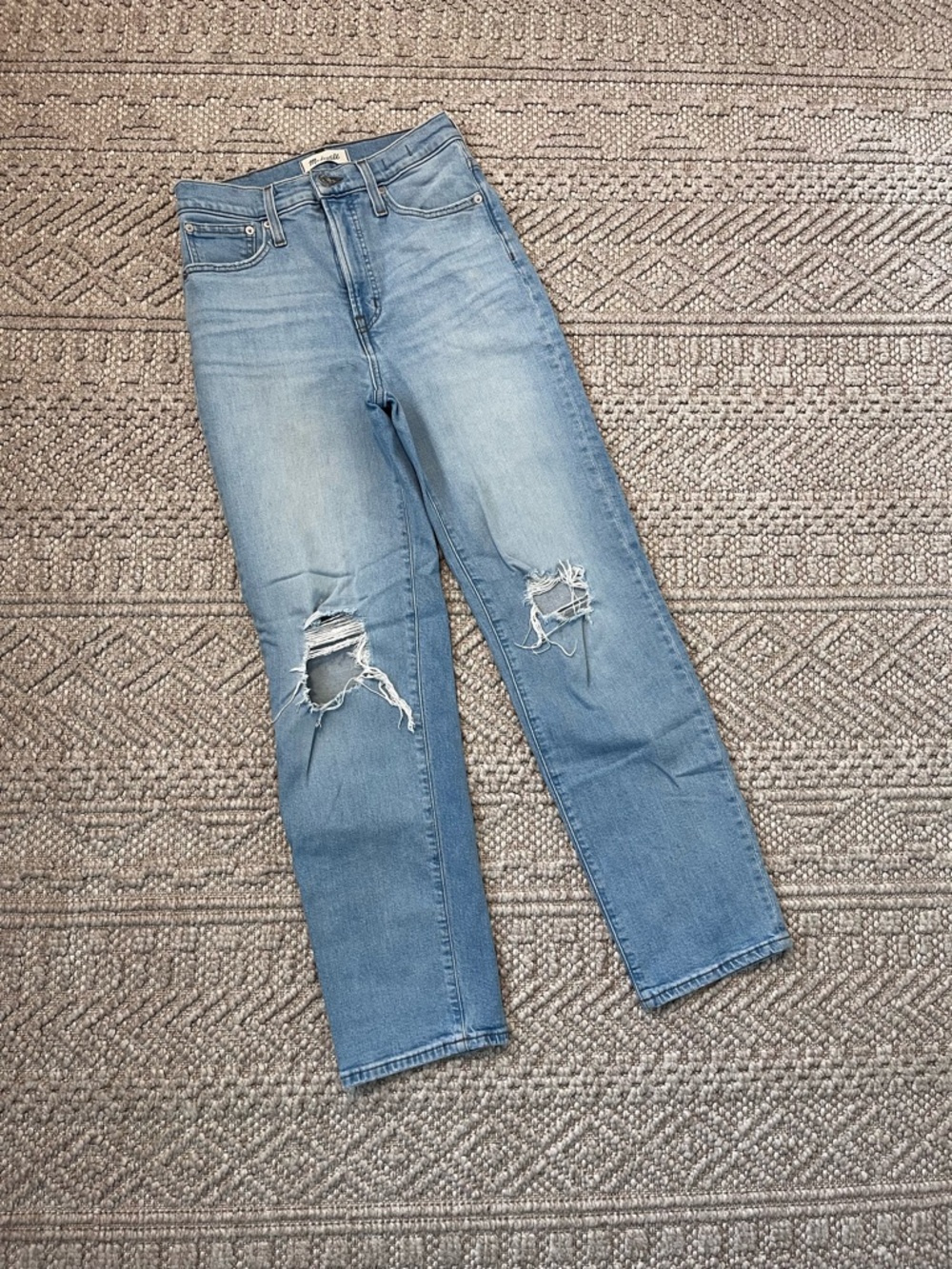 Madewell Perfect Vintage Straight Jeans - Picture 2 of 6